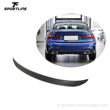 Factory-Made Carbon Fiber G28 Rear Wing Spoiler for BMW 3 Series G20 G28 Sedan